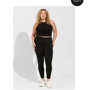 Pocket Pixie Skinny Studio Luxe Ponte High Rise Pants